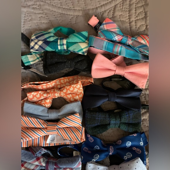 19 Colorful Kids Bow Tie Set - Picture 4 of 4